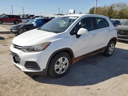 Salvage cars for sale at Oklahoma City, OK auction: 2017 Chevrolet Trax LS