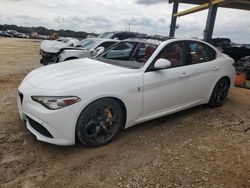 Salvage cars for sale at Tanner, AL auction: 2019 Alfa Romeo Giulia TI