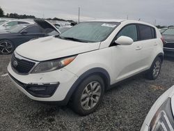 Salvage cars for sale at Riverview, FL auction: 2016 KIA Sportage LX