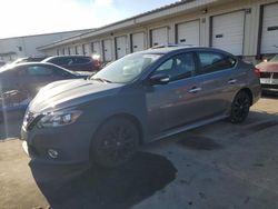 Nissan Sentra sr Turbo salvage cars for sale: 2017 Nissan Sentra SR Turbo