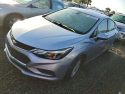 Salvage cars for sale at Riverview, FL auction: 2018 Chevrolet Cruze LT