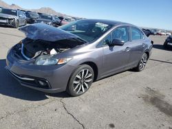 Salvage cars for sale at North Las Vegas, NV auction: 2014 Honda Civic EXL