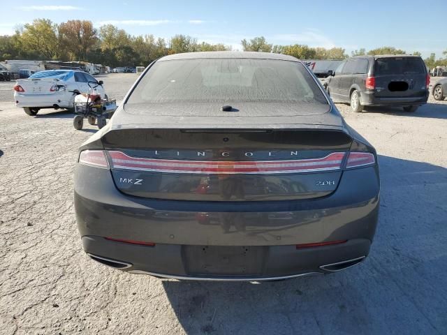 2018 Lincoln MKZ Hybrid Select