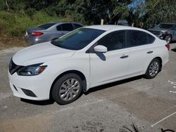 Vehiculos salvage en venta de Copart Tifton, GA: 2017 Nissan Sentra S