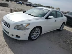 Salvage cars for sale at Kansas City, KS auction: 2014 Nissan Maxima S