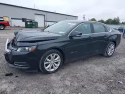 Chevrolet salvage cars for sale: 2017 Chevrolet Impala LT