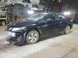 Honda salvage cars for sale: 2015 Honda Civic LX