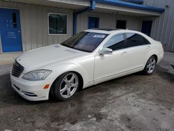 Salvage cars for sale at Fort Pierce, FL auction: 2013 Mercedes-Benz S 550 4matic