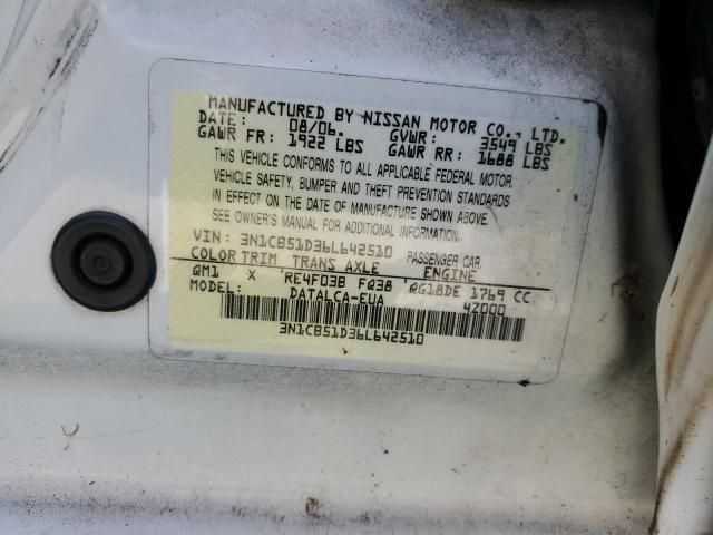 2006 Nissan Sentra 1.8