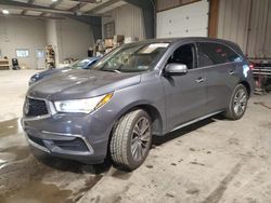 Vehiculos salvage en venta de Copart West Mifflin, PA: 2017 Acura MDX Technology