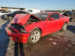 Salvage cars for sale at Grand Prairie, TX auction: 2013 Ford Mustang GT