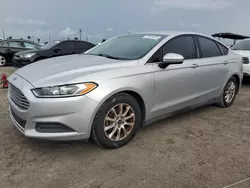 Ford salvage cars for sale: 2015 Ford Fusion S