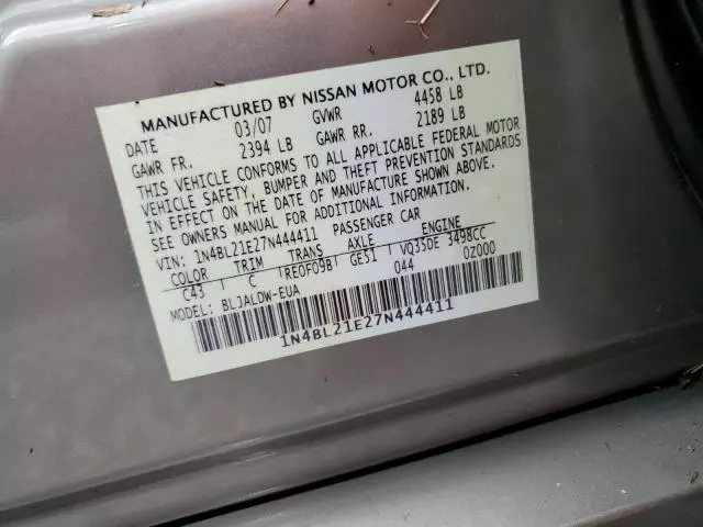 2007 Nissan Altima 3.5SE