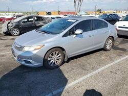 Honda Civic ex salvage cars for sale: 2012 Honda Civic EX