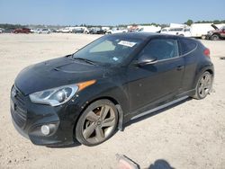 Salvage cars for sale at Houston, TX auction: 2013 Hyundai Veloster Turbo