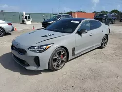 KIA Stinger Vehiculos salvage en venta: 2019 KIA Stinger GT1