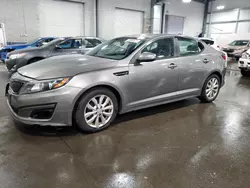 Salvage cars for sale at Ham Lake, MN auction: 2015 KIA Optima EX