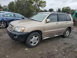 Toyota Vehiculos salvage en venta: 2004 Toyota Highlander