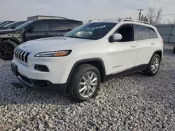 2015 Jeep Cherokee Limited en venta en Wayland, MI