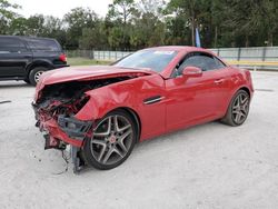 Salvage cars for sale at Fort Pierce, FL auction: 2013 Mercedes-Benz SLK 250