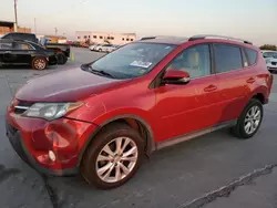 Salvage cars for sale at Grand Prairie, TX auction: 2015 Toyota Rav4 Limited