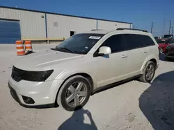 Salvage cars for sale at Haslet, TX auction: 2013 Dodge Journey SXT