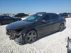 Salvage cars for sale at Taylor, TX auction: 2017 Honda Accord Touring