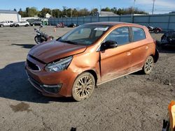 Salvage cars for sale at Pennsburg, PA auction: 2017 Mitsubishi Mirage GT