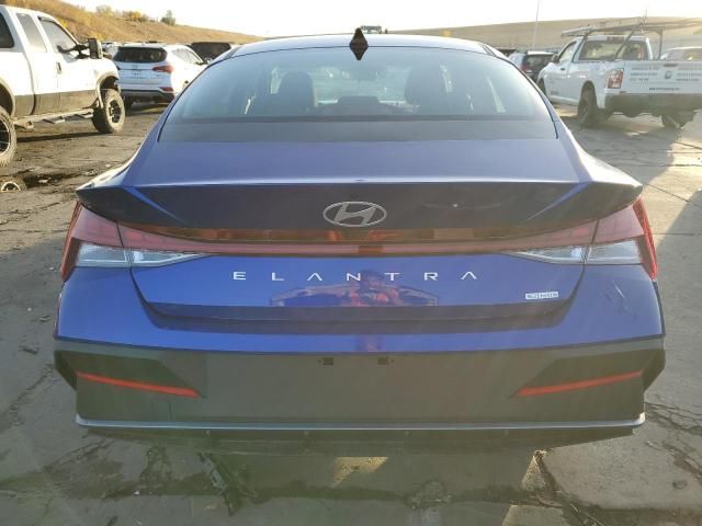 2024 Hyundai Elantra Blue