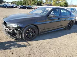 BMW 5 Series Vehiculos salvage en venta: 2022 BMW 530 XI