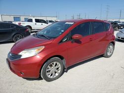 Salvage cars for sale at Haslet, TX auction: 2015 Nissan Versa Note S