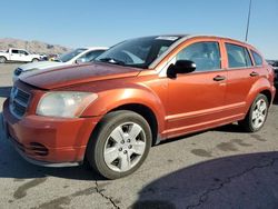 Salvage cars for sale at North Las Vegas, NV auction: 2007 Dodge Caliber SXT