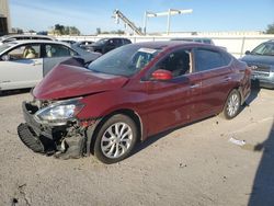 Salvage cars for sale at Kansas City, KS auction: 2018 Nissan Sentra S