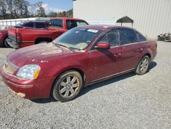 Salvage cars for sale at Spartanburg, SC auction: 2006 Ford Five Hundred SEL