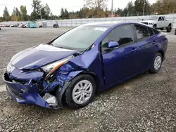 Vehiculos salvage en venta de Copart Graham, WA: 2016 Toyota Prius