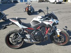 Salvage motorcycles for sale at San Martin, CA auction: 2022 Kawasaki ER650 K