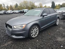 Salvage cars for sale at Portland, OR auction: 2016 Audi A3 Premium