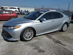 Salvage cars for sale at Sun Valley, CA auction: 2018 Toyota Camry L