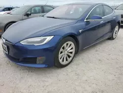 Flood-damaged cars for sale at auction: 2017 Tesla Model S