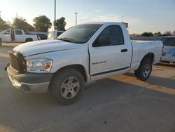 Salvage cars for sale at Oklahoma City, OK auction: 2007 Dodge RAM 1500 ST