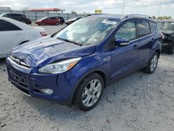 Salvage cars for sale at Cahokia Heights, IL auction: 2015 Ford Escape Titanium