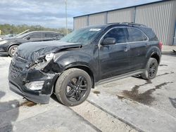 Salvage cars for sale from Copart Apopka, FL: 2017 Chevrolet Equinox LT