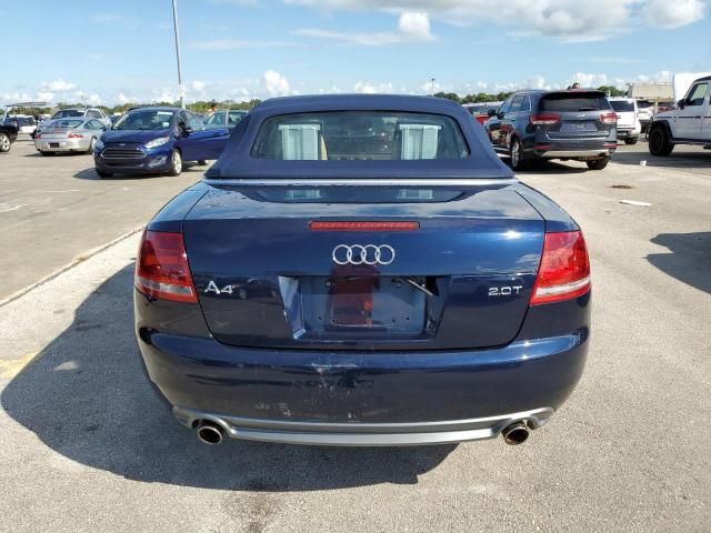 2009 Audi A4 2.0T Cabriolet