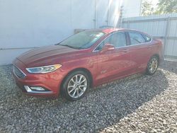 Ford salvage cars for sale: 2017 Ford Fusion SE Phev