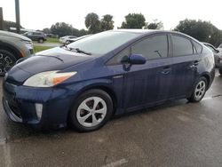 Flood-damaged cars for sale at auction: 2015 Toyota Prius