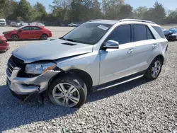 Salvage cars for sale at Madisonville, TN auction: 2015 Mercedes-Benz ML 350 4matic