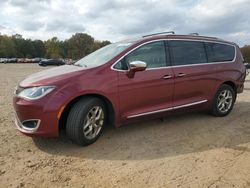 Salvage cars for sale at Conway, AR auction: 2017 Chrysler Pacifica Limited