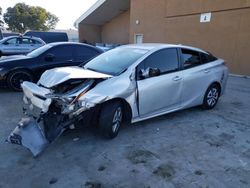 Salvage cars for sale from Copart Hayward, CA: 2017 Toyota Prius