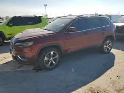 Salvage cars for sale at Indianapolis, IN auction: 2019 Jeep Cherokee Limited