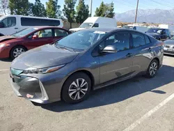 Salvage cars for sale at Rancho Cucamonga, CA auction: 2018 Toyota Prius Prime